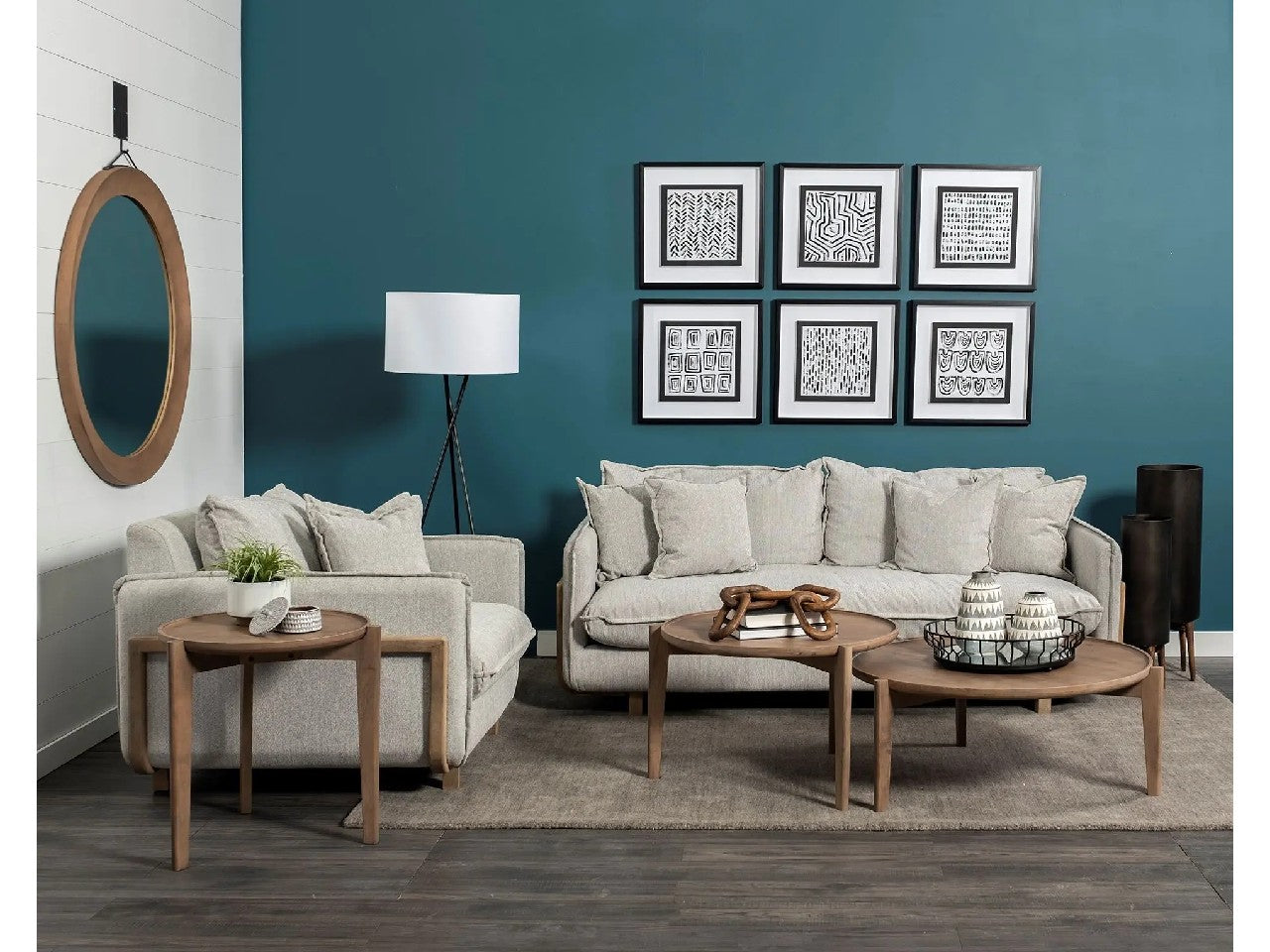 Cleaver Nesting Coffee Tables -Solid Wood | Calgary Furniture Store