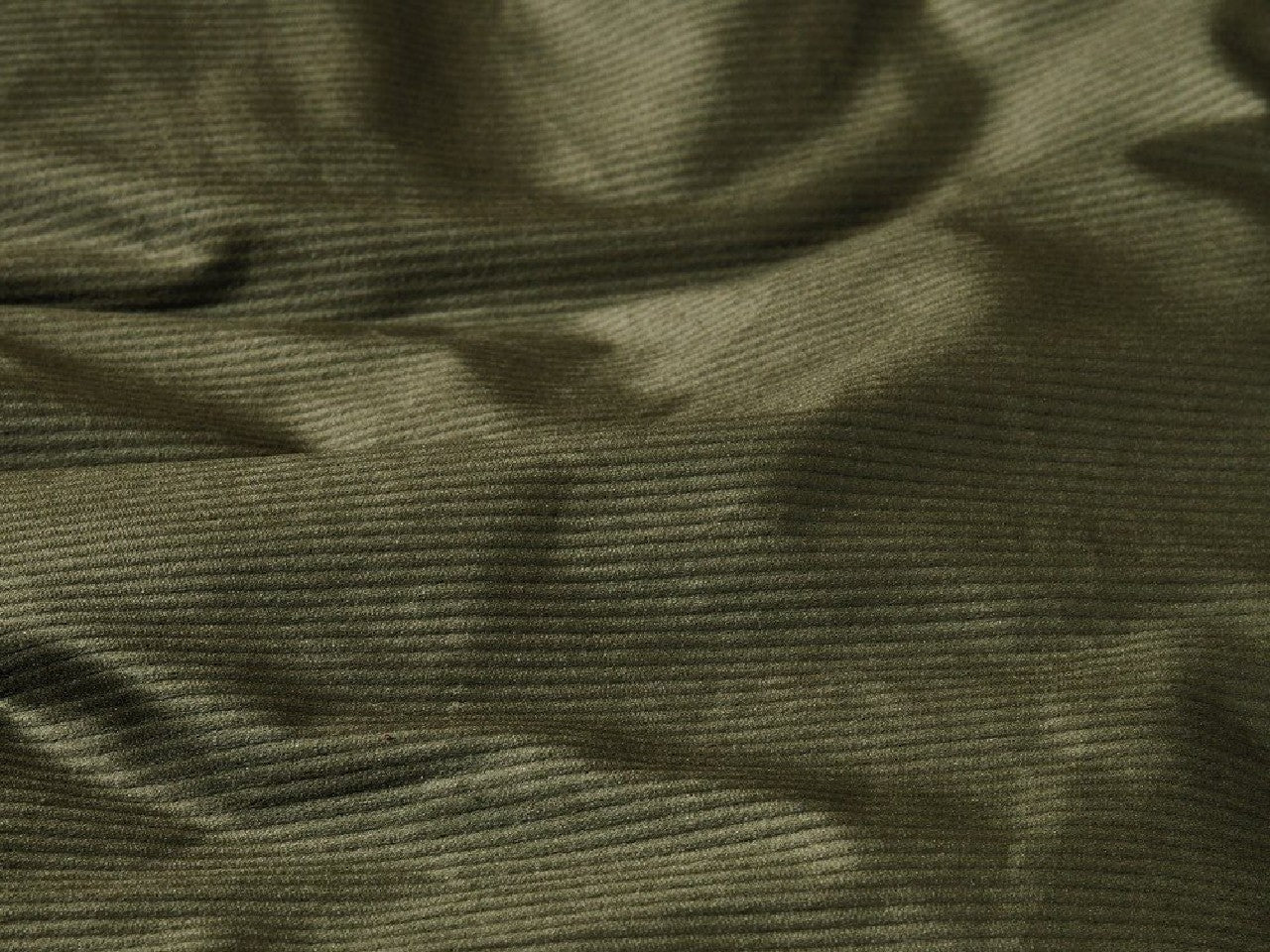 Coffee Green Velvet Corduroy King Duvet Cover | Calgary Furniture Store
