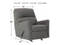 Dalhart Fabric Recliner Chair | Calgary Furniture Store