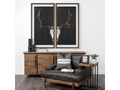 Deer Skull 2 Pieces Wall Art 🇨🇦 | Calgary Furniture Store