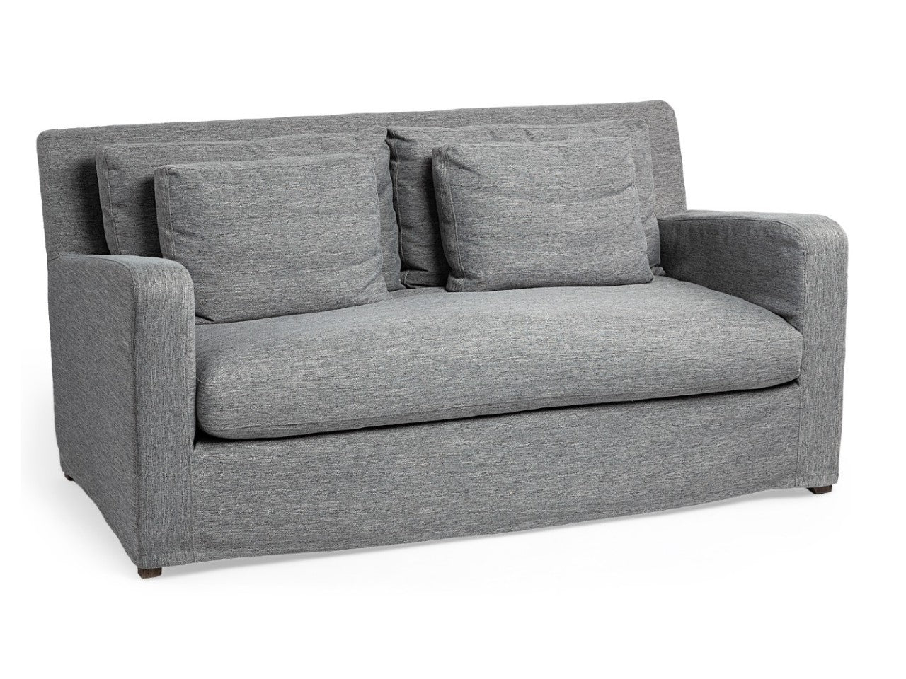 Denly Castlerock Gray Loveseat | Calgary Furniture Store