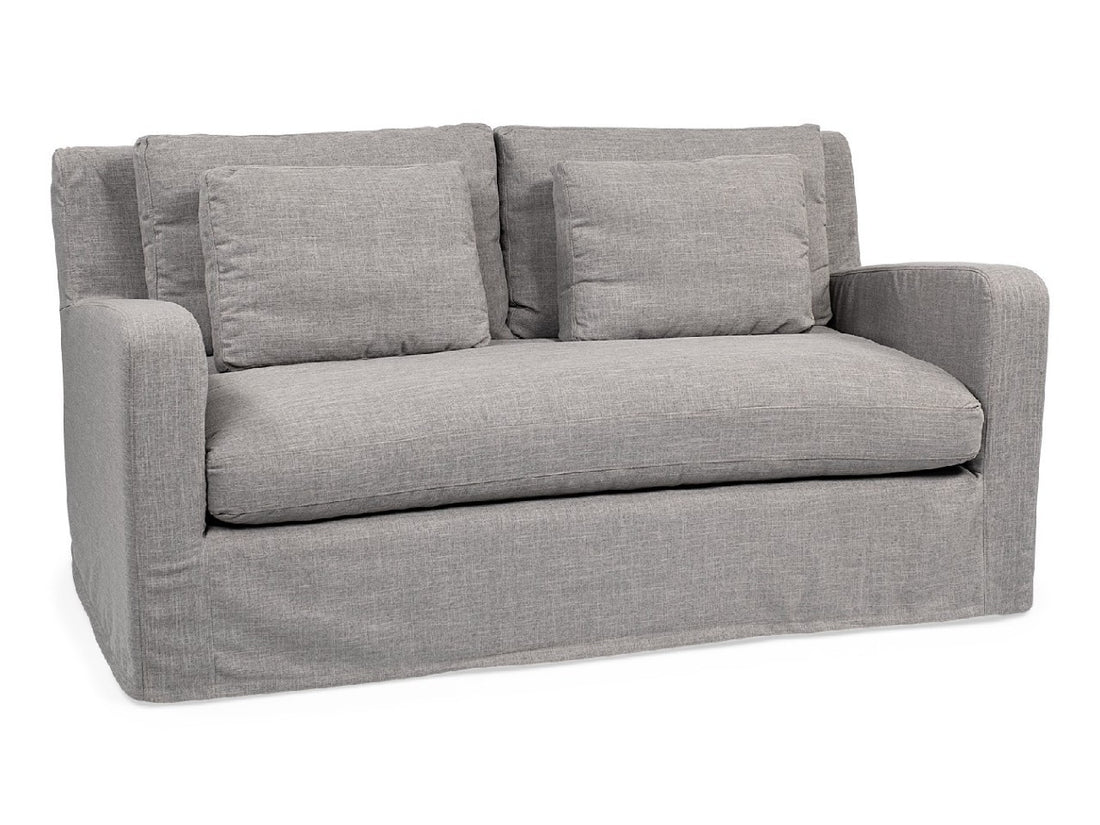 Denly Flint Gray Loveseat | Calgary Furniture Store