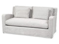 Denly Frost Gray Loveseat | Calgary Furniture Store