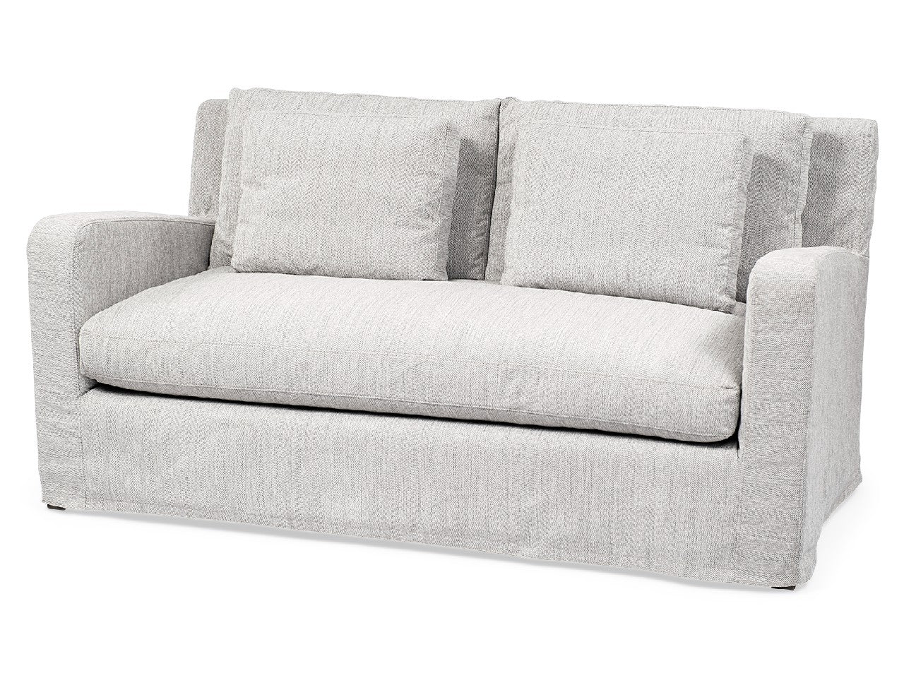 Denly Frost Gray Loveseat | Calgary Furniture Store