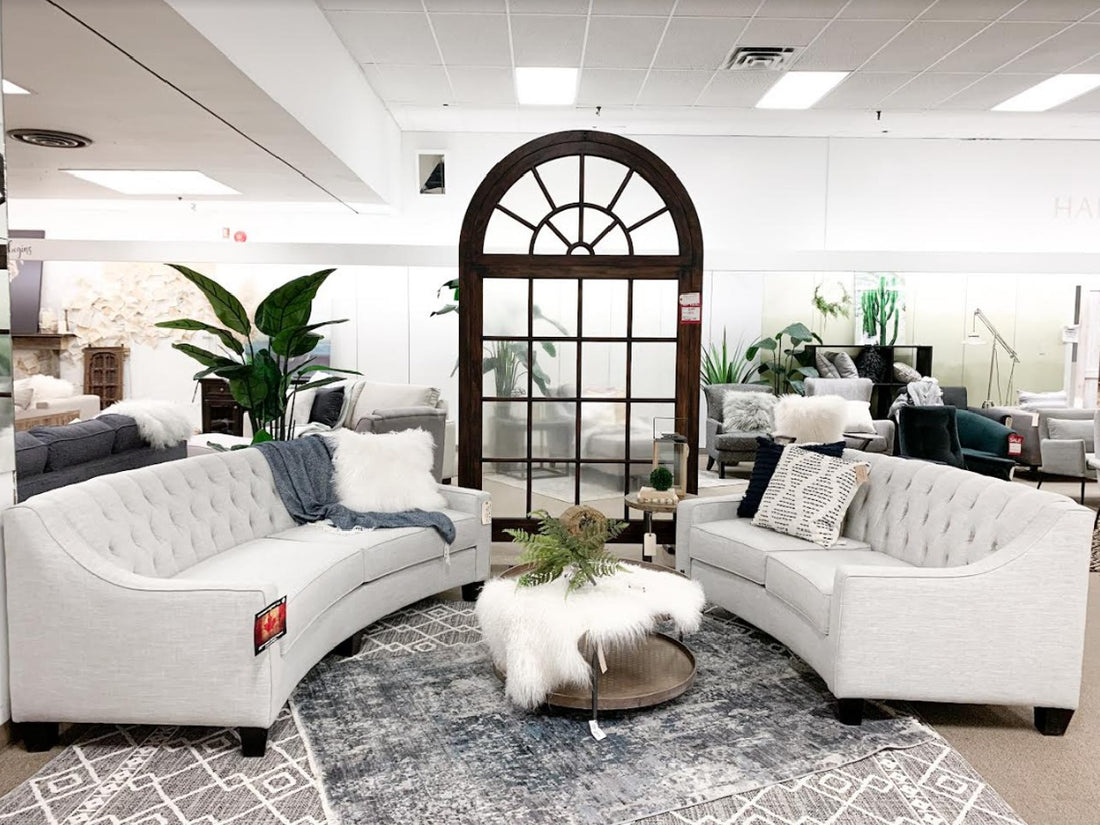 Astoria Curved Sofa 🇨🇦 | Calgary Furniture Store