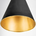 Eris III Metal Cone Shade Floor Lamp | Calgary Furniture Store