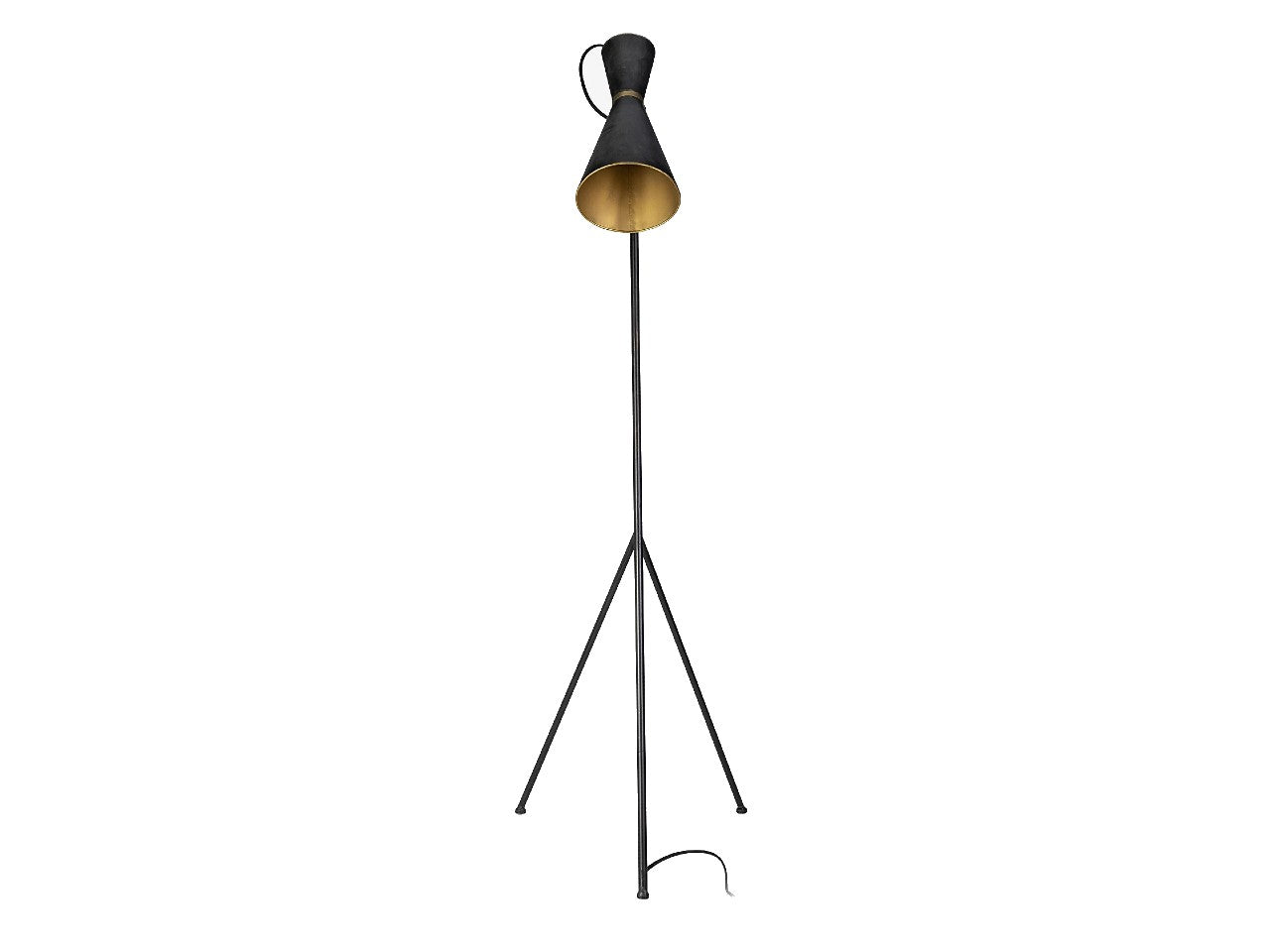 Eris III Metal Cone Shade Floor Lamp | Calgary Furniture Store