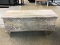 Fossil Beige Storage Bench | Calgary Furniture Store