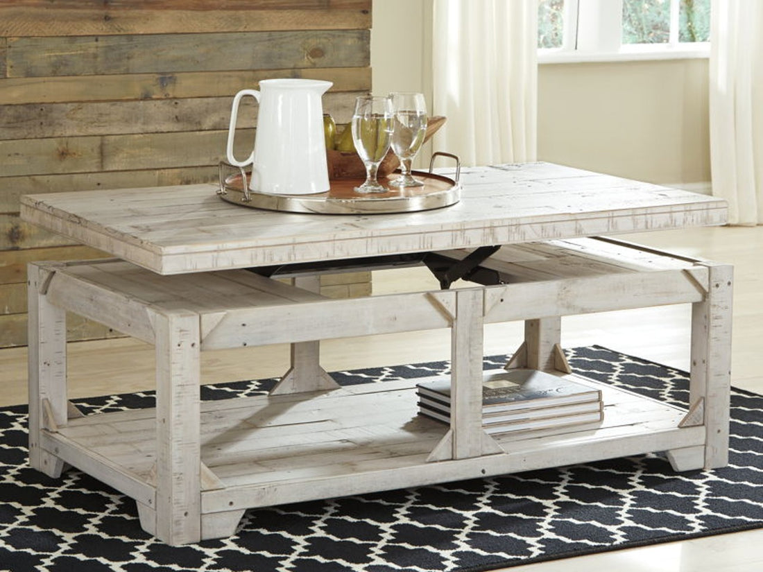 Fregine Coffee Table with Lift Top | Calgary Furniture Store