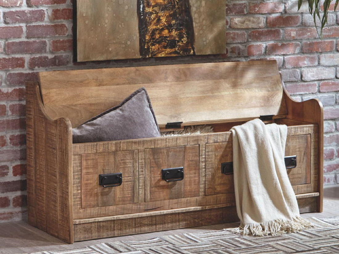 Garrettville Storage Bench | Calgary Furniture Store