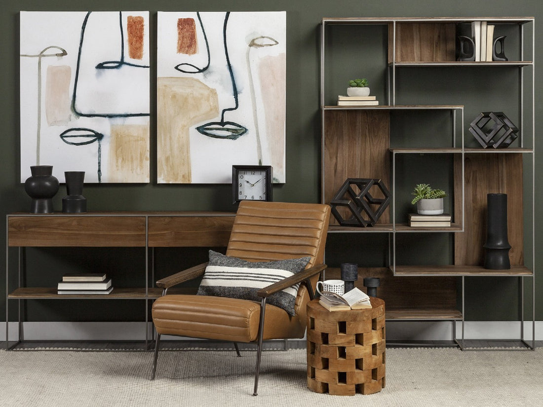 Grosjean Brown Accent Chair | Calgary Furniture Store