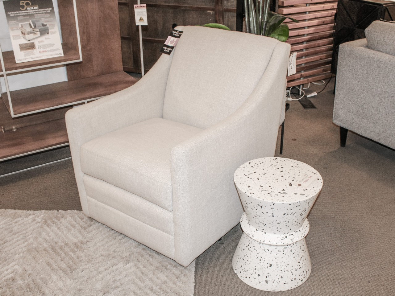 Hourglass Side Table | Calgary Furniture Store