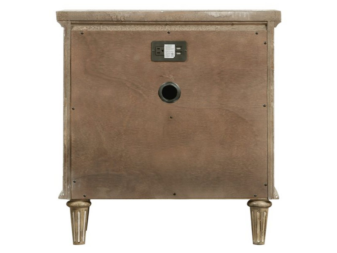 Interlude 2 Drawer Nightstand | Calgary Furniture Store