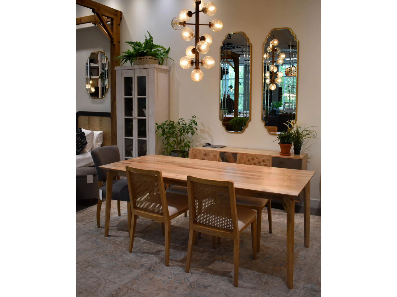 Cane Dining Chair | Calgary Furniture Store