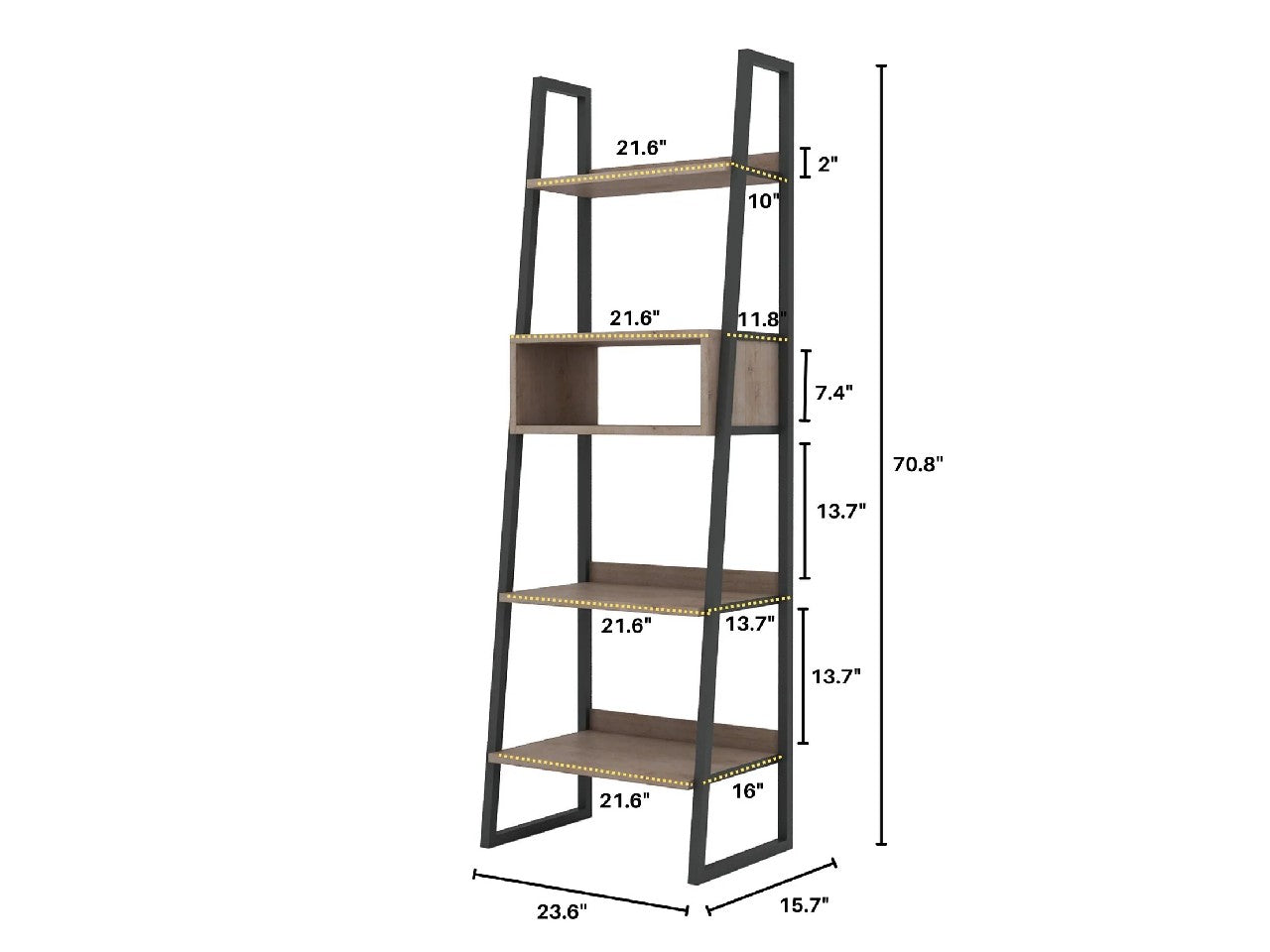 Irondale Modular Bookcase | Calgary Furniture Store