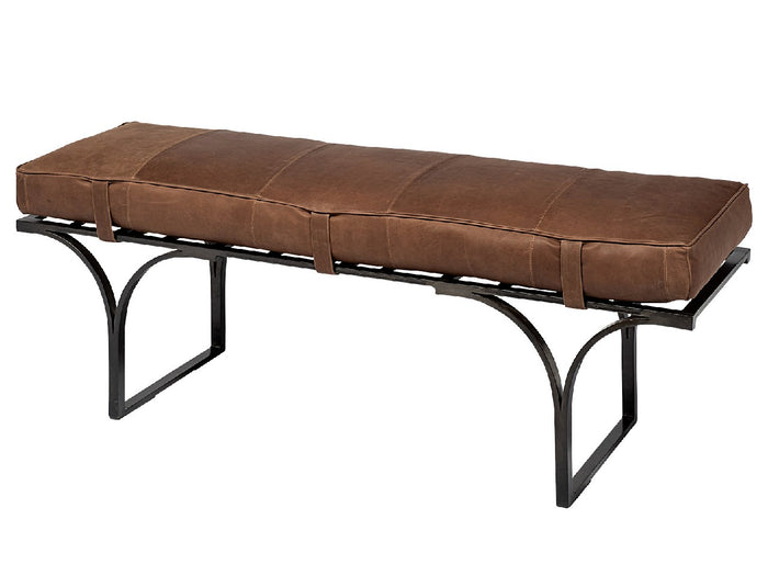 Jessie Brown Accent Bench | Calgary Furniture Store