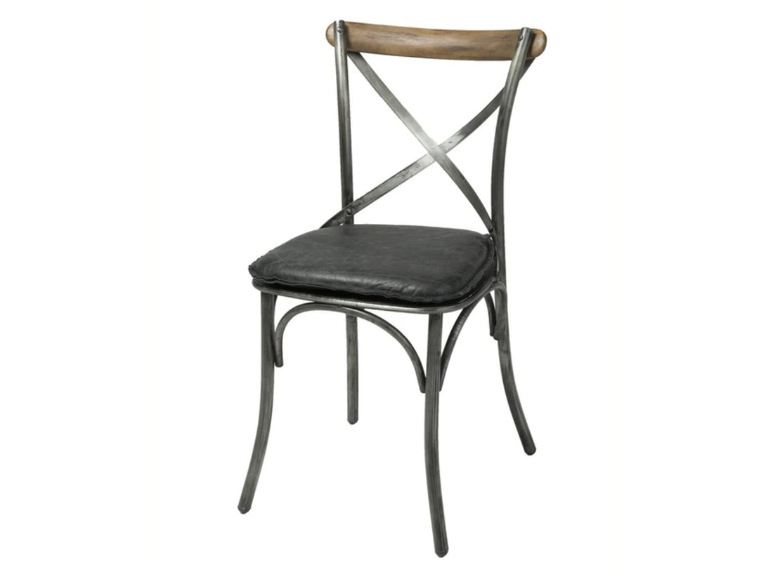 Metal Crossback Dining Chair | Calgary Furniture Store