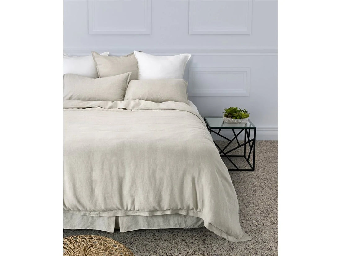 Linen Natural King Duvet Cover | Calgary Furniture Store
