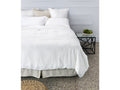 Linen White Double Queen Duvet Cover | Calgary Furniture Store