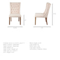Mackenzie Dining Chair - Solid Wood Base | Calgary Furniture Store