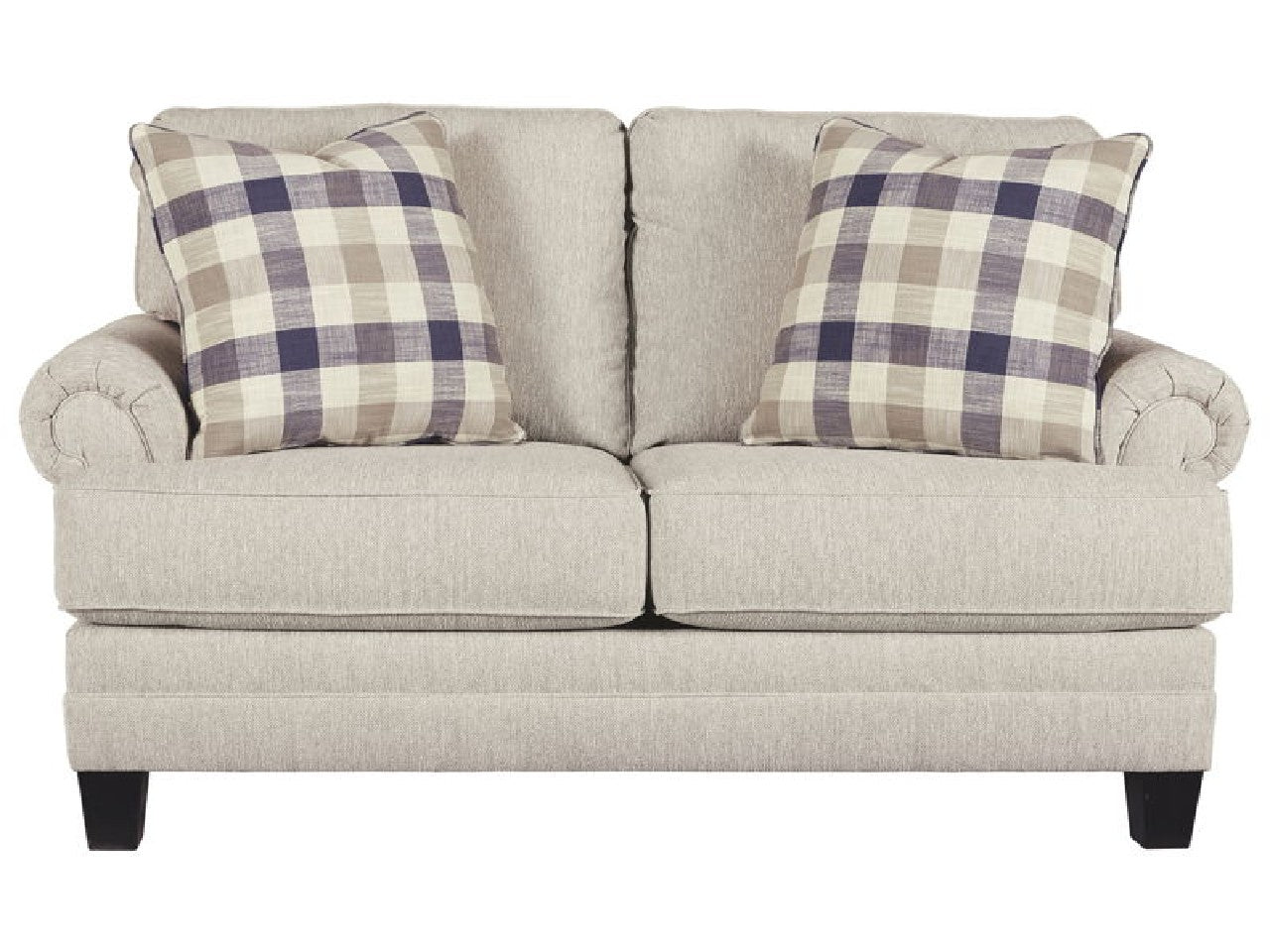 Meggett Linen Loveseat | Calgary Furniture Store