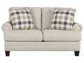 Meggett Linen Loveseat | Calgary Furniture Store