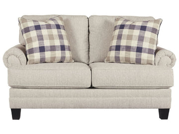 Meggett Linen Loveseat | Calgary Furniture Store