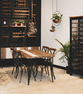 Metal Crossback Dining Chair | Calgary Furniture Store