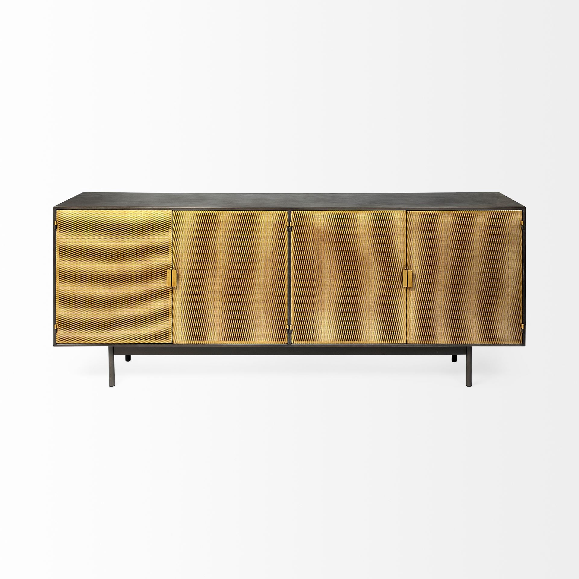 Newsome II Four Cabinet Door Sideboard | Calgary Furniture Store