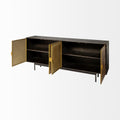 Newsome II Four Cabinet Door Sideboard | Calgary Furniture Store