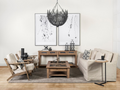 Olympus Beige Accent Chair | Calgary Furniture Store