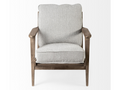 Olympus Frost Grey Accent Chair | Calgary Furniture Store