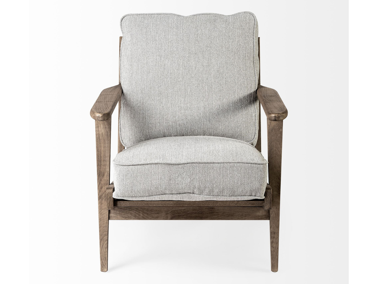 Olympus Frost Grey Accent Chair | Calgary Furniture Store