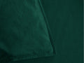 Organic Dark Green Cotton Double Queen Duvet Cover | Calgary Furniture Store