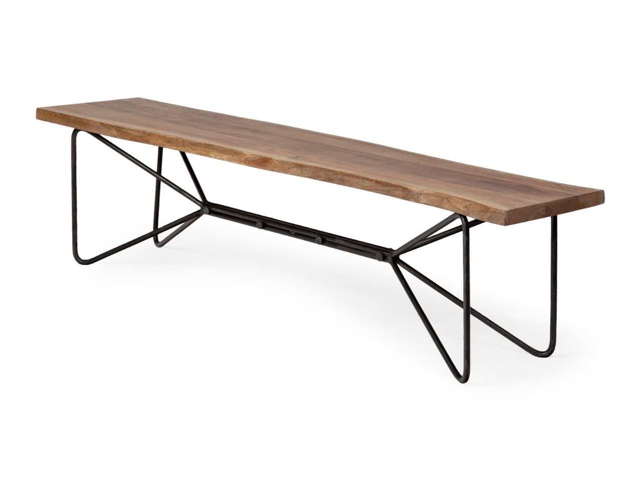 Papillion Natural Wood Dining Bench - Showhome Furniture