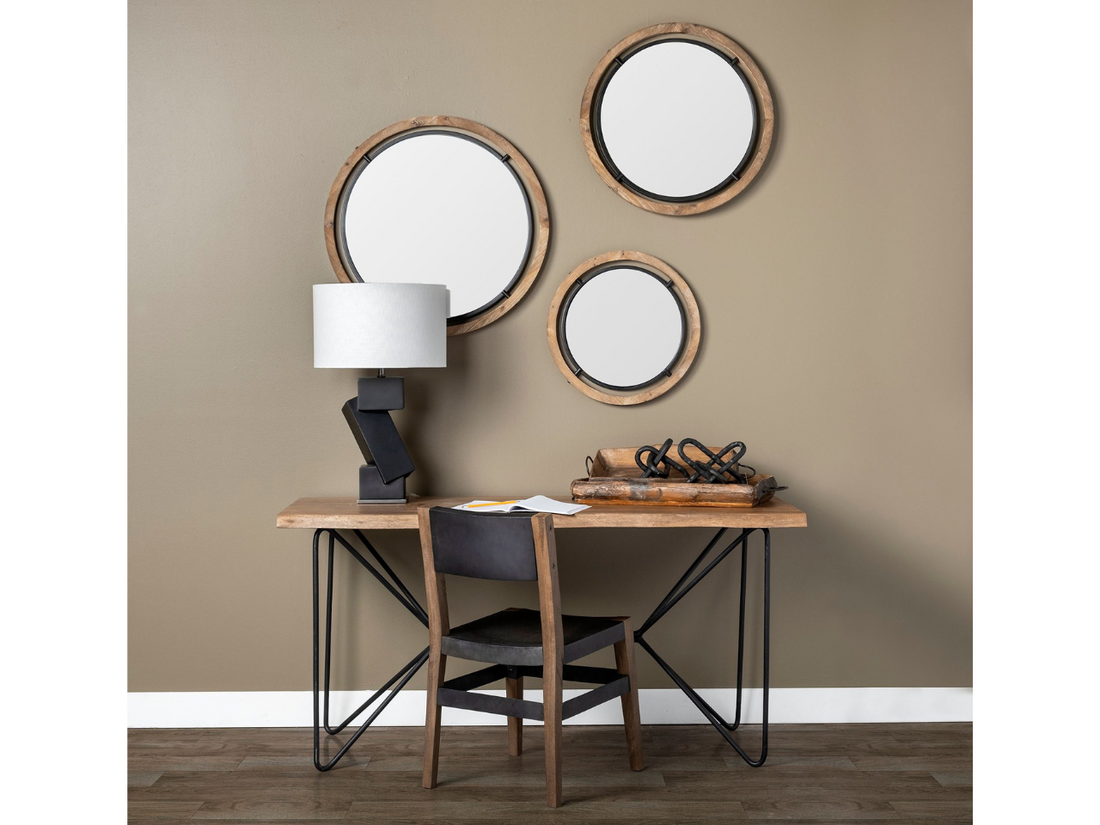 Papillion Live Edge Office Desk | Calgary Furniture Store