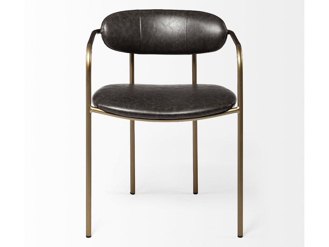 Parker Dining Chair - Faux Leather | Calgary's Furniture Store | Calgary Dining Chairs
