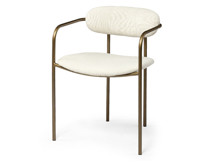 Parker Dining Chair - Gold | Calgary's Furniture Store | Calgary Dining Chairs