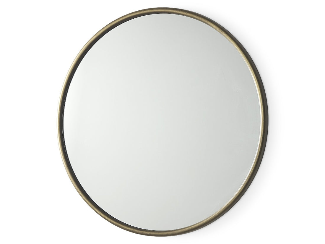 Piper Wall Mirror - Gold Metal | Calgary's Furniture Store | Calgary Mirrors