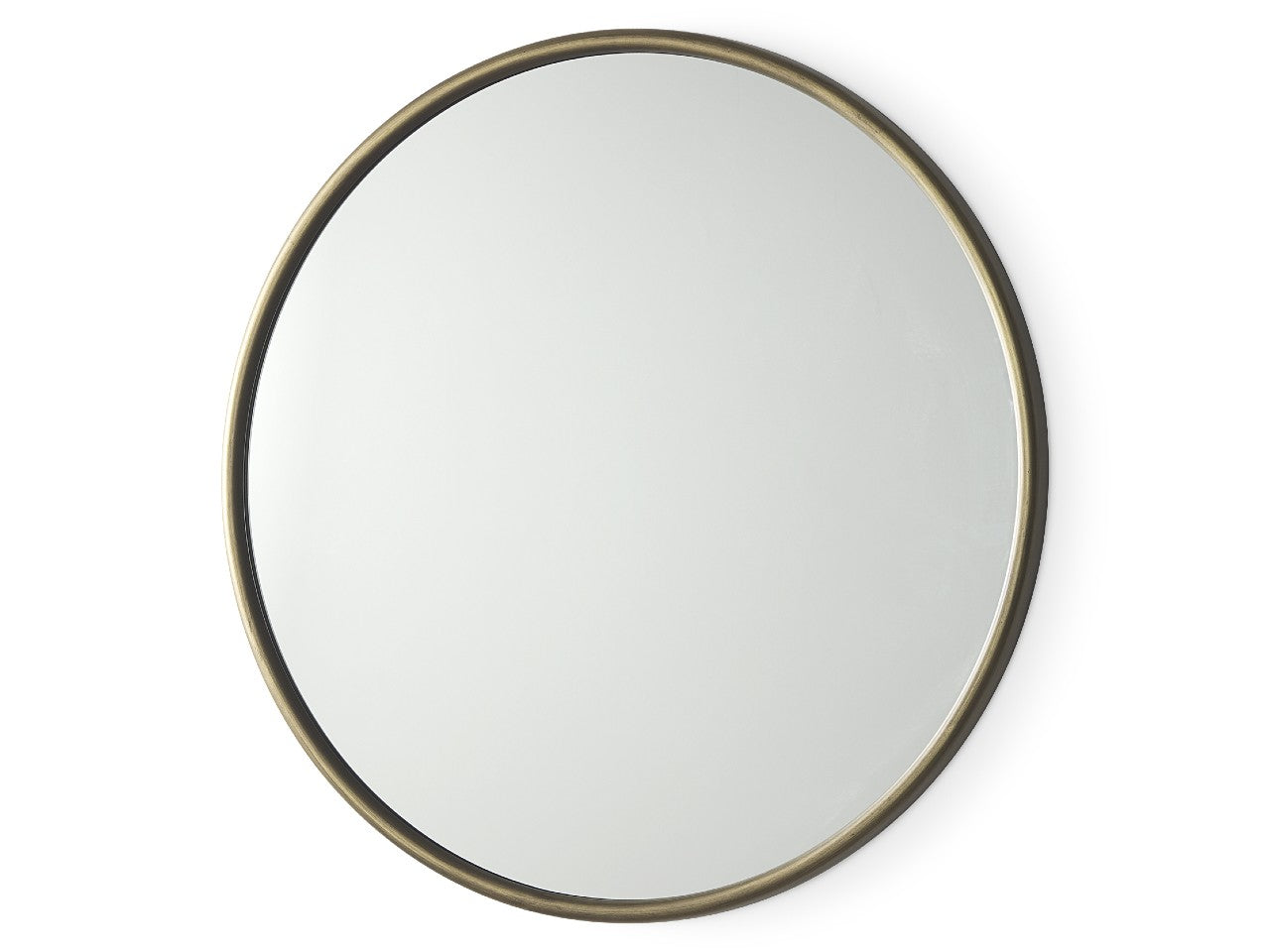 Piper Wall Mirror - Gold Metal | Calgary's Furniture Store | Calgary Mirrors