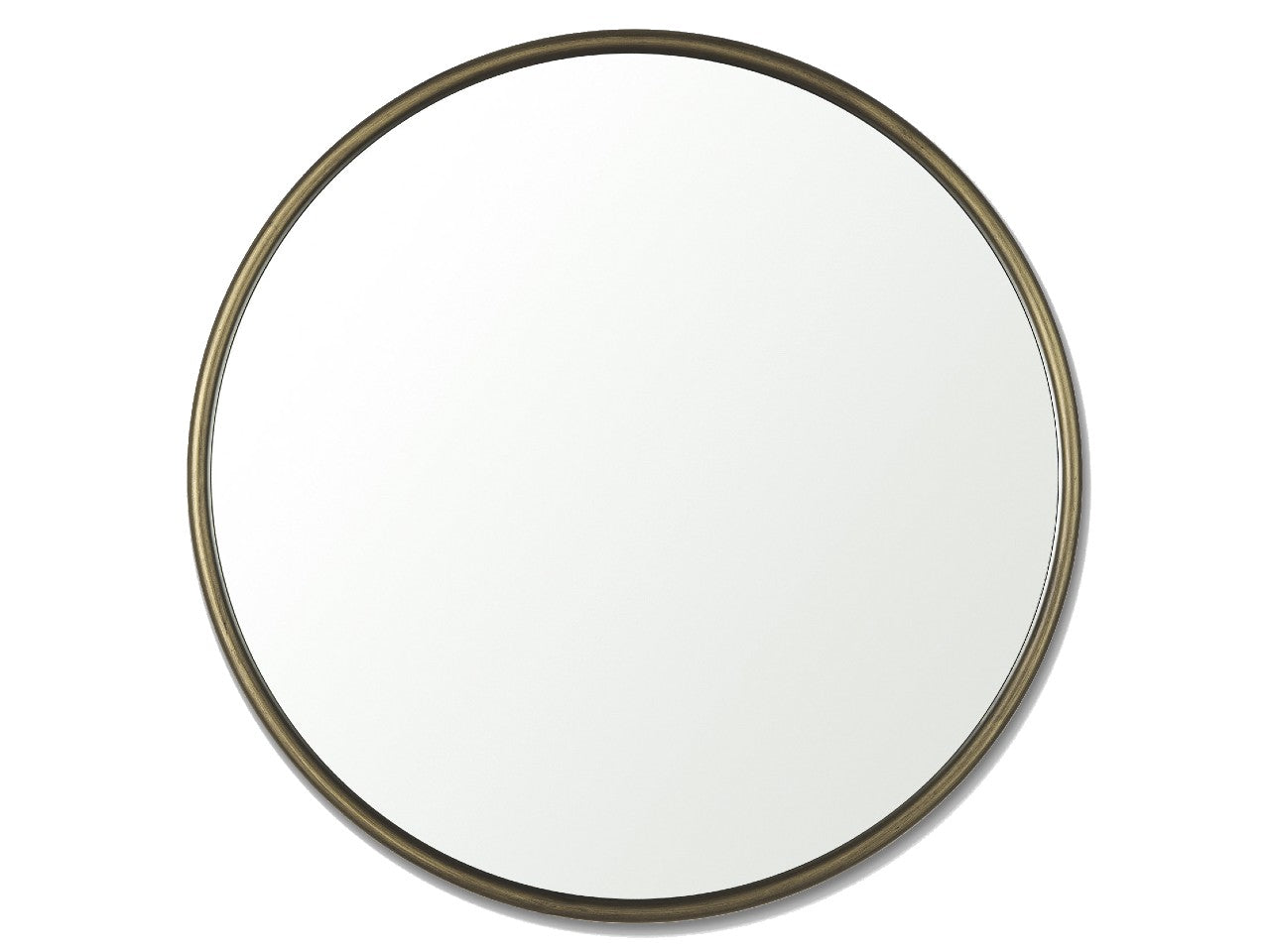 Piper Wall Mirror - Gold Metal | Calgary's Furniture Store | Calgary Mirrors