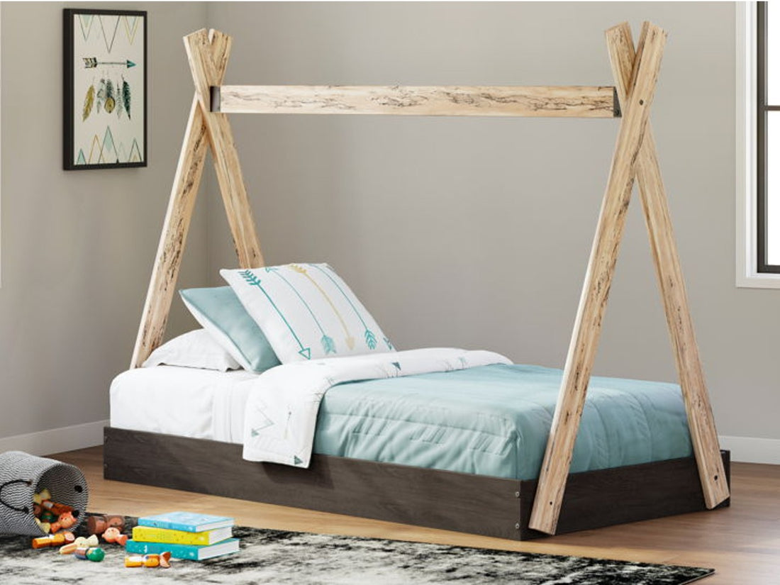 Piperton Black Kids Bed | Calgary Furniture Store