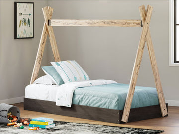 Piperton Black Kids Bed | Calgary Furniture Store