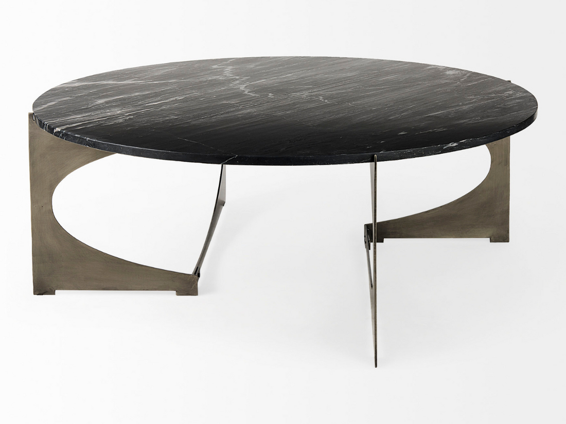 Reinhold Black Coffee Table | Calgary Furniture Store