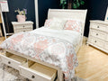 Robbinsdale Sleigh Storage Kids Bed | Calgary Furniture Store