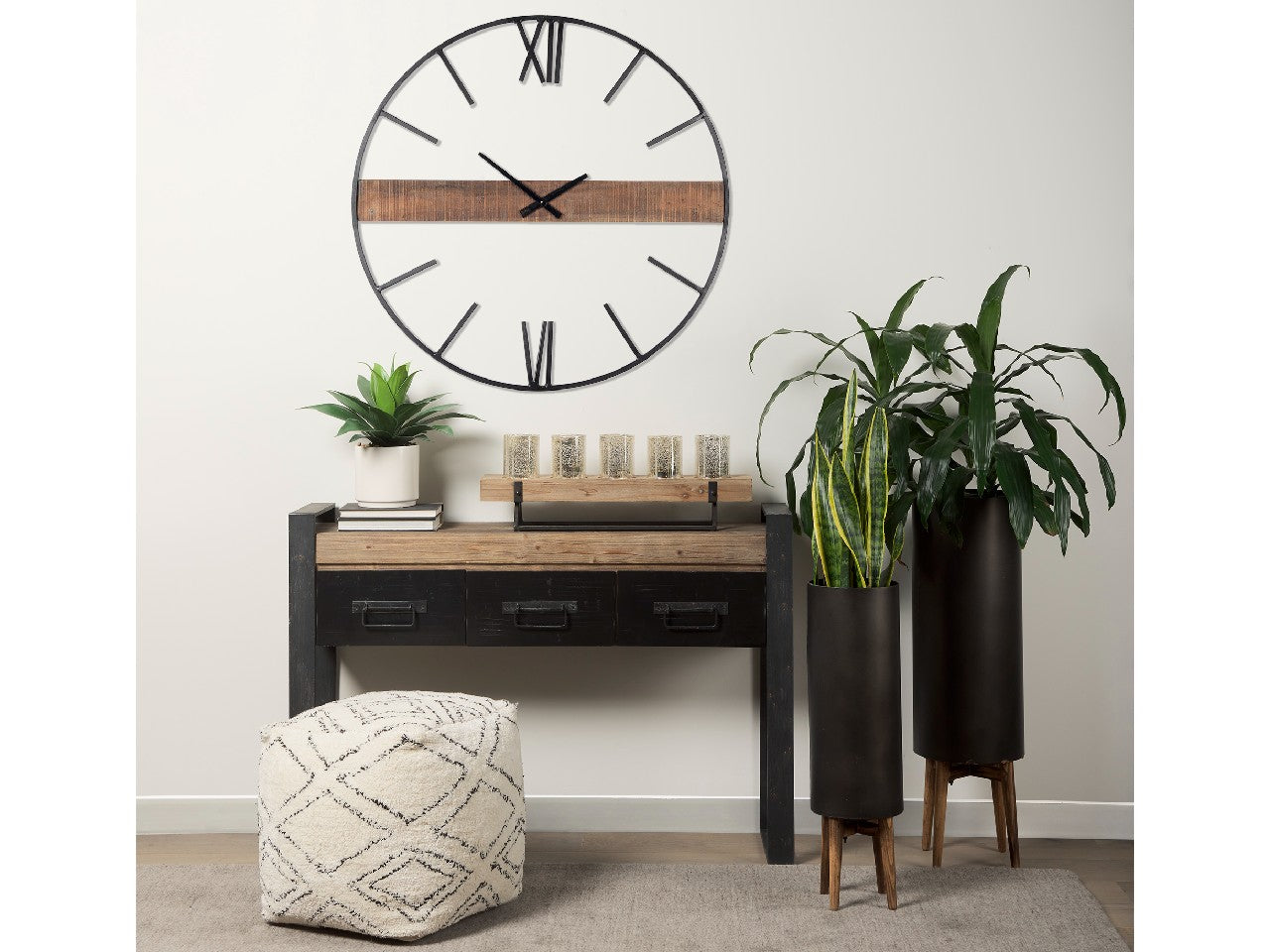 Roman Wall Clock | Calgary Furniture Store
