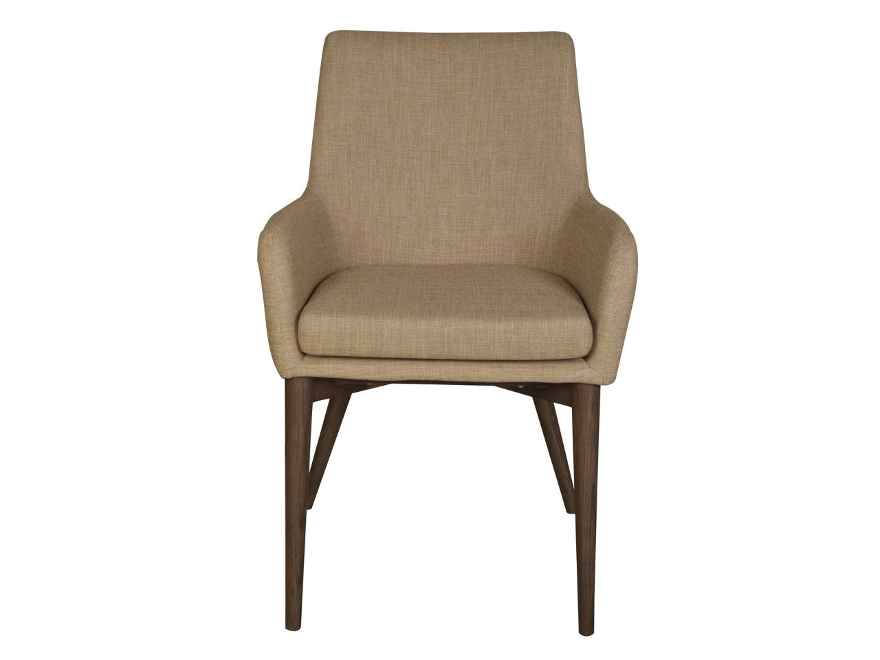 Rose Dining Arm Chair - Beige | Calgary's Furniture Store | Calgary Dining Chairs