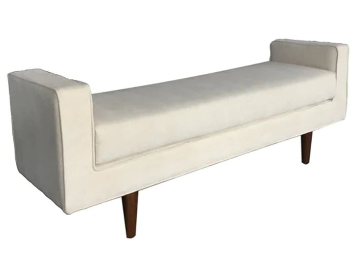 Rowan Divan Linen Bench | Calgary Furniture Store