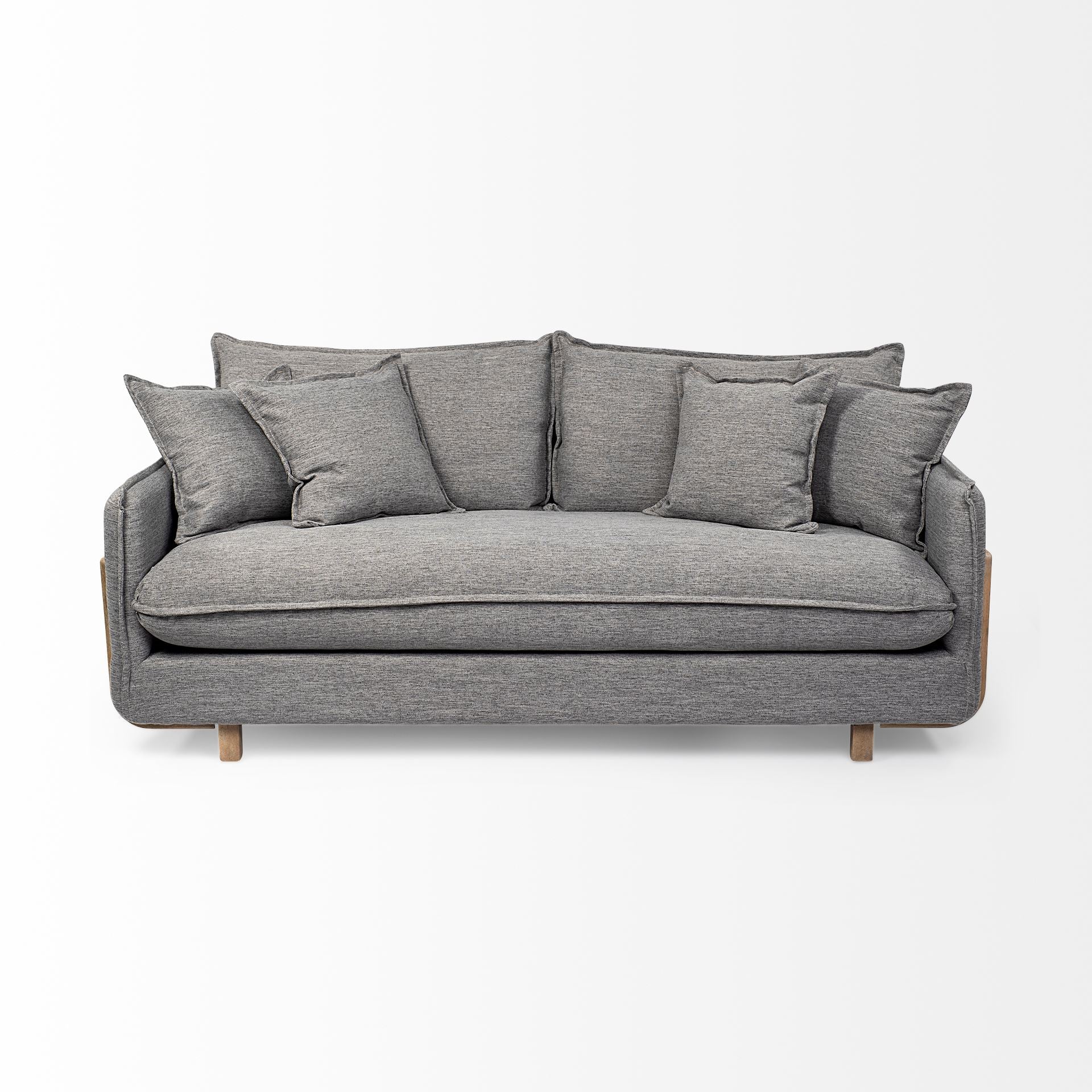 Roy Three Seater Sofa - 84" Castlerock Gray | Calgary's Furniture Store | Calgary Sofas
