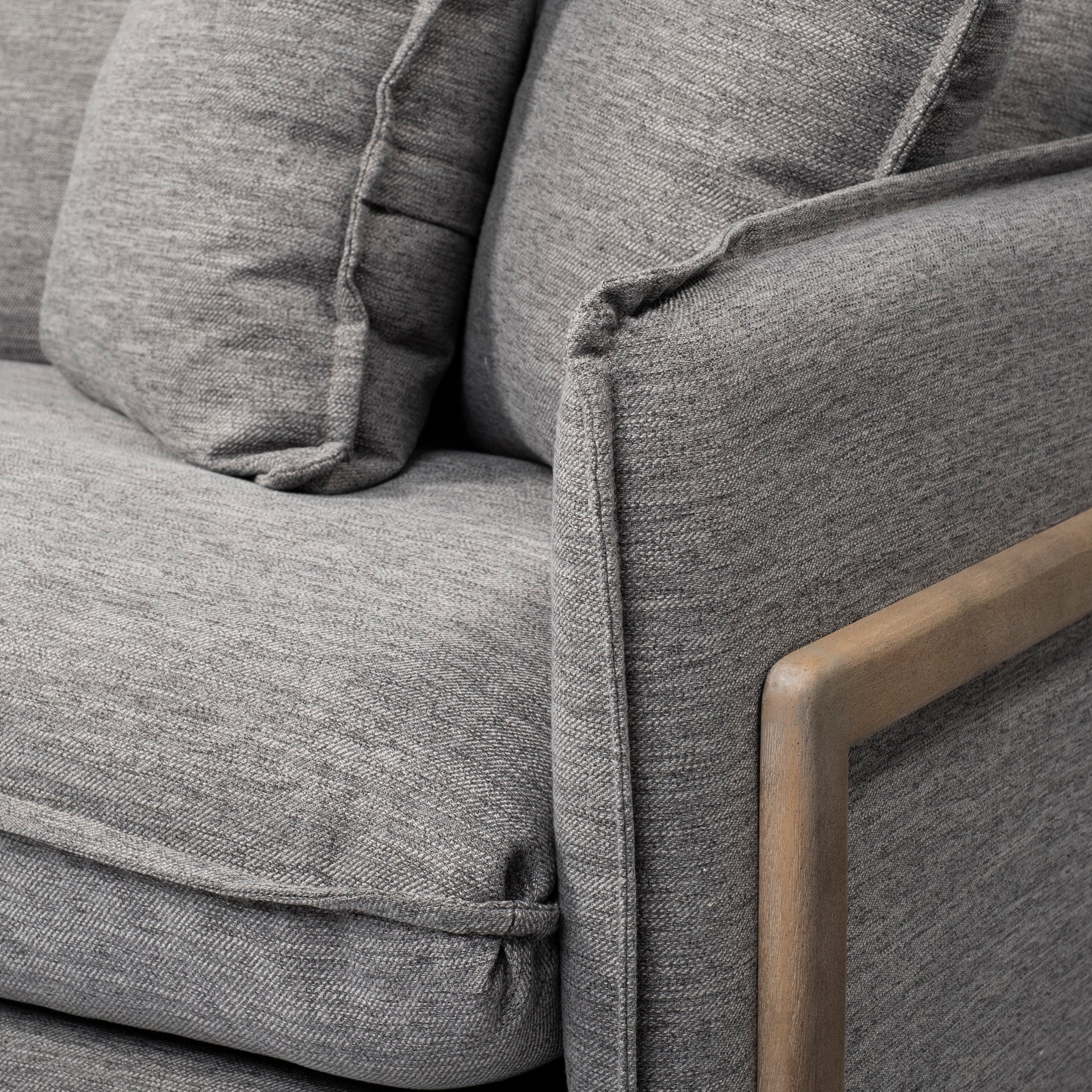 Roy Three Seater Sofa - 84" Castlerock Gray | Calgary's Furniture Store | Calgary Sofas